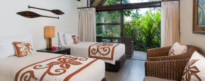 Premium Family Room - twin bedding image - Pacific Resort Rarotonga