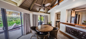 Premium Lagoon View Villa - spacious living room